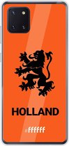 6F hoesje - geschikt voor Samsung Galaxy Note 10 Lite -  Transparant TPU Case - Nederlands Elftal - Holland #ffffff