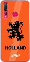 6F hoesje - geschikt voor Huawei P30 Lite -  Transparant TPU Case - Nederlands Elftal - Holland #ffffff