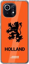 6F hoesje - geschikt voor Xiaomi Mi 11 -  Transparant TPU Case - Nederlands Elftal - Holland #ffffff