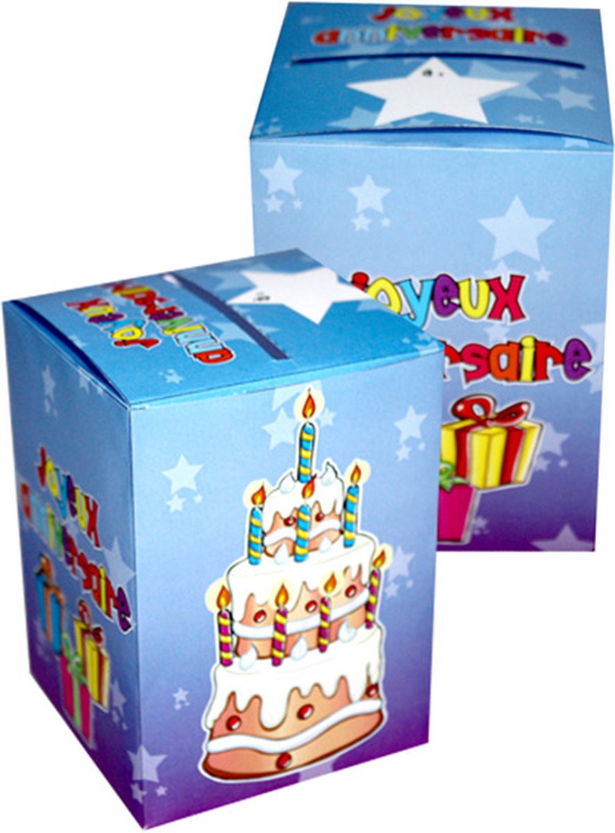 SURPRISEZ VOUS - Joyeux Anniverserie berichtdoos