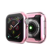 Geschikt Voor Smart Watch Case -  Roze - 44mm - Geschikt Voor Smart Watches