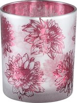 PTMD  denise roze glazen theelicht carnation