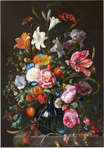 Vaas met bloemen, Jan Davidsz. de Heem - Foto op Posterpapier - 50 x 70 cm (B2)