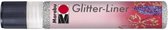 Glitter liner 25 ML - Zilver