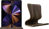 SAMDI - iPad Pro 12.9 (2021) Houten Tablet Standaard Houder