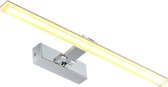 Arcchio - Wandlamp - 1licht - aluminium, ijzer, acryl - H: 5 cm - chroom, wit gesatineerd - Inclusief lichtbron