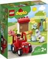foto van LEGO DUPLO Landbouwtractor en Dieren Verzorgen - 10950