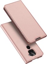 Hoesje geschikt voor Xiaomi Redmi Note 9 - Dux Ducis Skin Pro Book Case - Roze