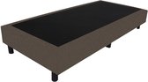 Bedworld Boxspring 80x210 - Velours - Bruin (ML20)