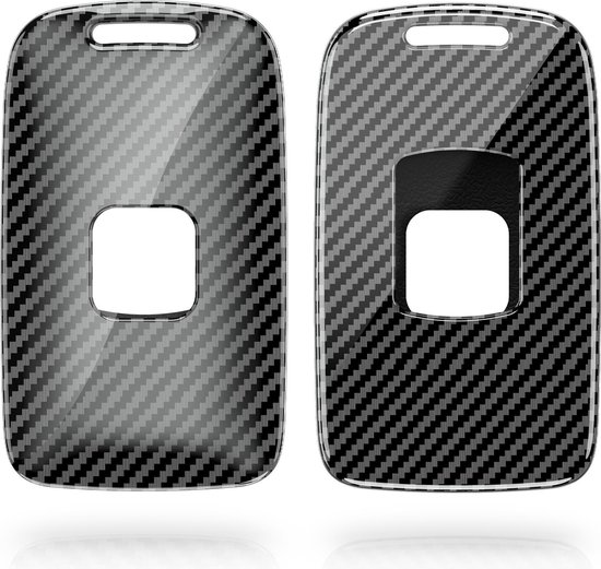 Coque Protection Clé Mini Cooper – Étui Rigide Carbone Noir 3 Boutons, Compatible Smart Key F Series