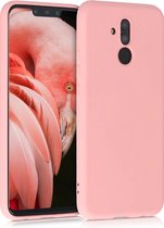 kwmobile telefoonhoesje voor Huawei Mate 20 Lite - Hoesje voor smartphone - Back cover in mat lichtroze