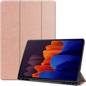 FONU Smart Folio Hoes Samsung Galaxy Tab S8 - Tab S7 - Roségoud