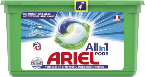 Ariel Waspods All in 1 Alpine - 3x43 Wasbeurten - Halfjaarbox