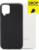 Samsung Galaxy M12 Hoesje - My Style - Tough Serie - Hard Kunststof Backcover - Zwart - Hoesje Geschikt Voor Samsung Galaxy M12