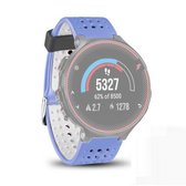 Voor Garmin Forerunner 235 tweekleurige vervangende horlogeband (lichtblauw wit)