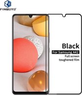 Voor Samsung Galaxy A42 PINWUYO 9H 2.5D Volledig scherm gehard glasfilm (zwart)