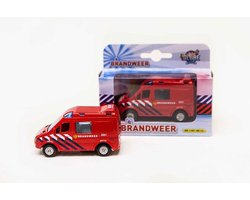Kids Globe Die-cast Brandweerauto