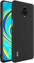 Voor Xiaomi Redmi Note 9S IMAK UC-1-serie schokbestendig mat TPU beschermhoes (zwart)