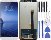 Lcd-scherm en digitizer volledige montage voor ZTE Nubia N3 / NX608J / NX617J (wit)