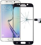 0.3mm 9H oppervlaktehardheid 3D gebogen oppervlak Volledig scherm Cover Explosieveilige geharde glasfilm voor Galaxy S6 Edge + / G928 (zwart)