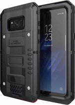 Metalen valbestendig + schokbestendig + stofdicht beschermhoes met volledige dekking voor Galaxy S8 + (zwart)