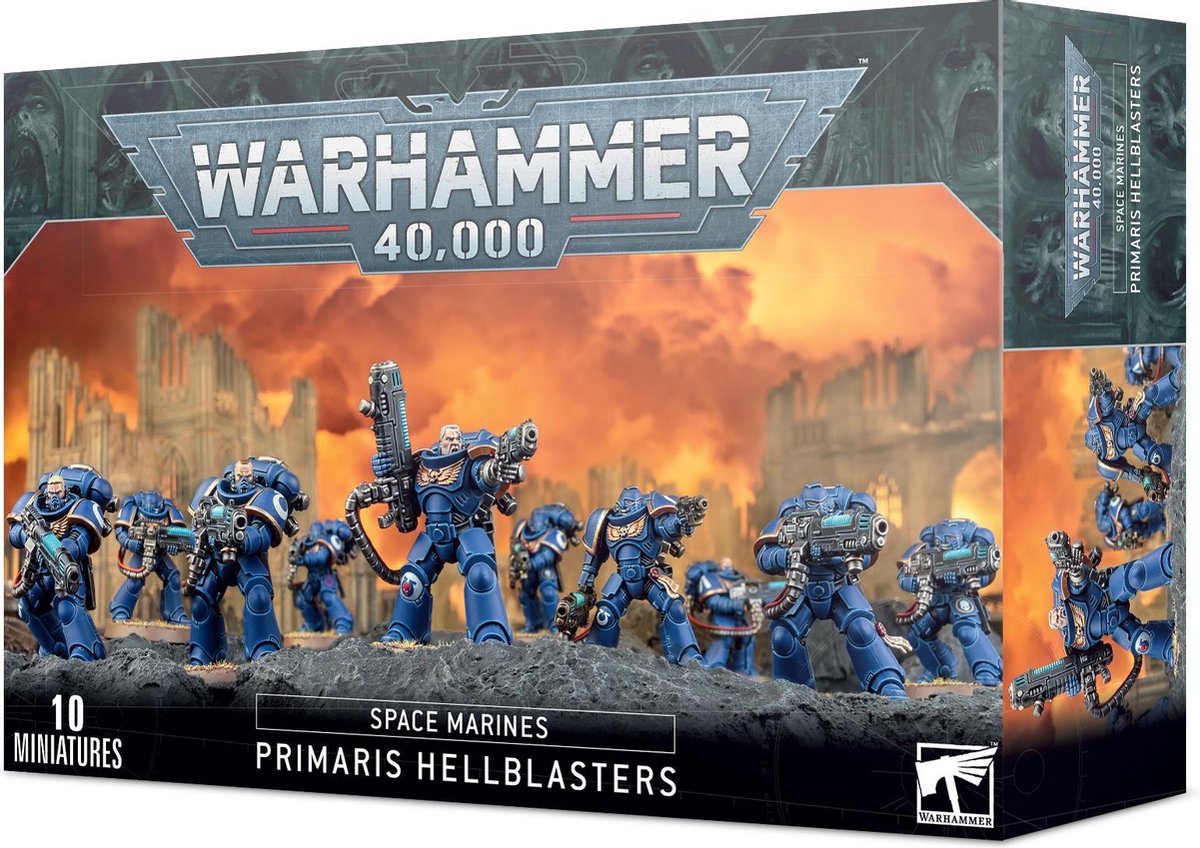 Space Marines Primaris Hellblasters - Games Workshop