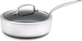 Bol.com GreenPan Barcelona Evershine stoofpan met deksel 24cm/3.1L aanbieding
