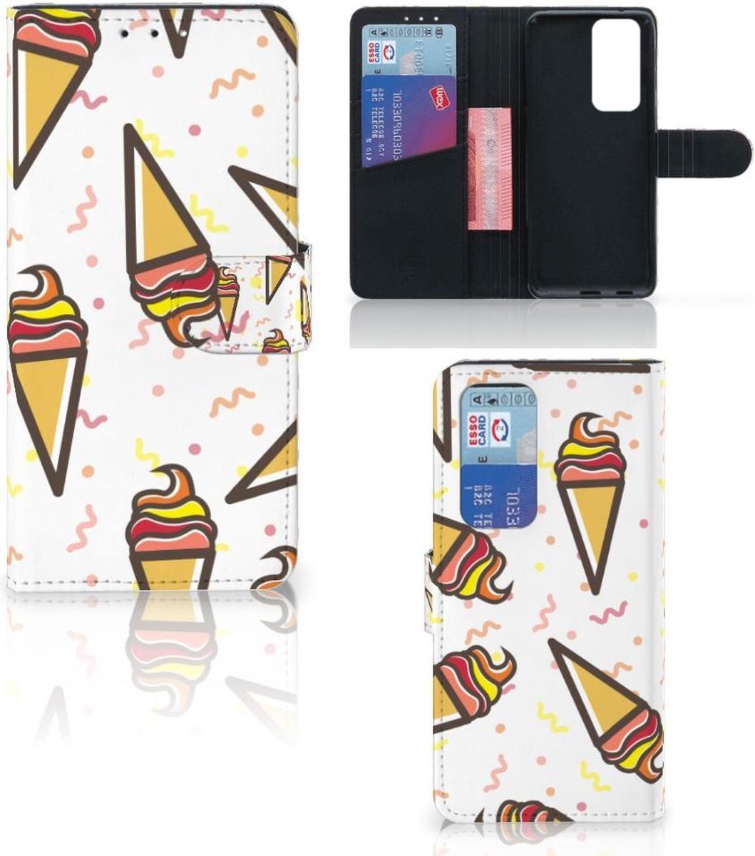 OPPO Find X3 Neo 5G Book Cover Icecream