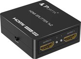 hdmi splitter 2 poorts - PORTTA HDMI Splitter 1 in 2 Out 4K 60Hz, HDMI Splitter 1x2 met Auto Scaling 4K 60Hz 4: 4: 4 4: 2: 2 4: 2: 0 tot 1080p ondersteuning HDMI 2.0b HDCP 2.2 HDR10 Dolby Vis