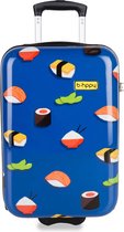 Bol.com BHPPY Handbagage koffer met print - 55 cm - 32L - Roll'ing Sushi aanbieding