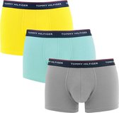 Tommy Hilfiger 3-pack boxershorts - groen/geel