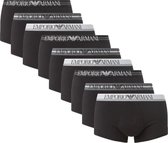 Emporio Armani 9-pack boxershorts trunk - zwart/zwart/zwart