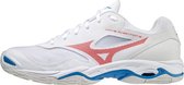 Mizuno Wave Phantom 2 - Sportschoenen - wit/blauw - maat 44