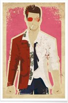 JUNIQE - Poster Film Fight Club -30x45 /Kleurrijk