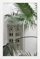 JUNIQE - Poster in houten lijst Orient Garden Dreams -30x45 /Groen &