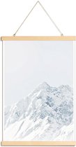 JUNIQE - Posterhanger White Mountain 2 -40x60 /Grijs & Wit