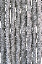 spoelen Elasticiteit Afstoting Cortenda kattenstaart vliegengordijn grijs/wit gemeleerd 100 x 230 cm |  bol.com