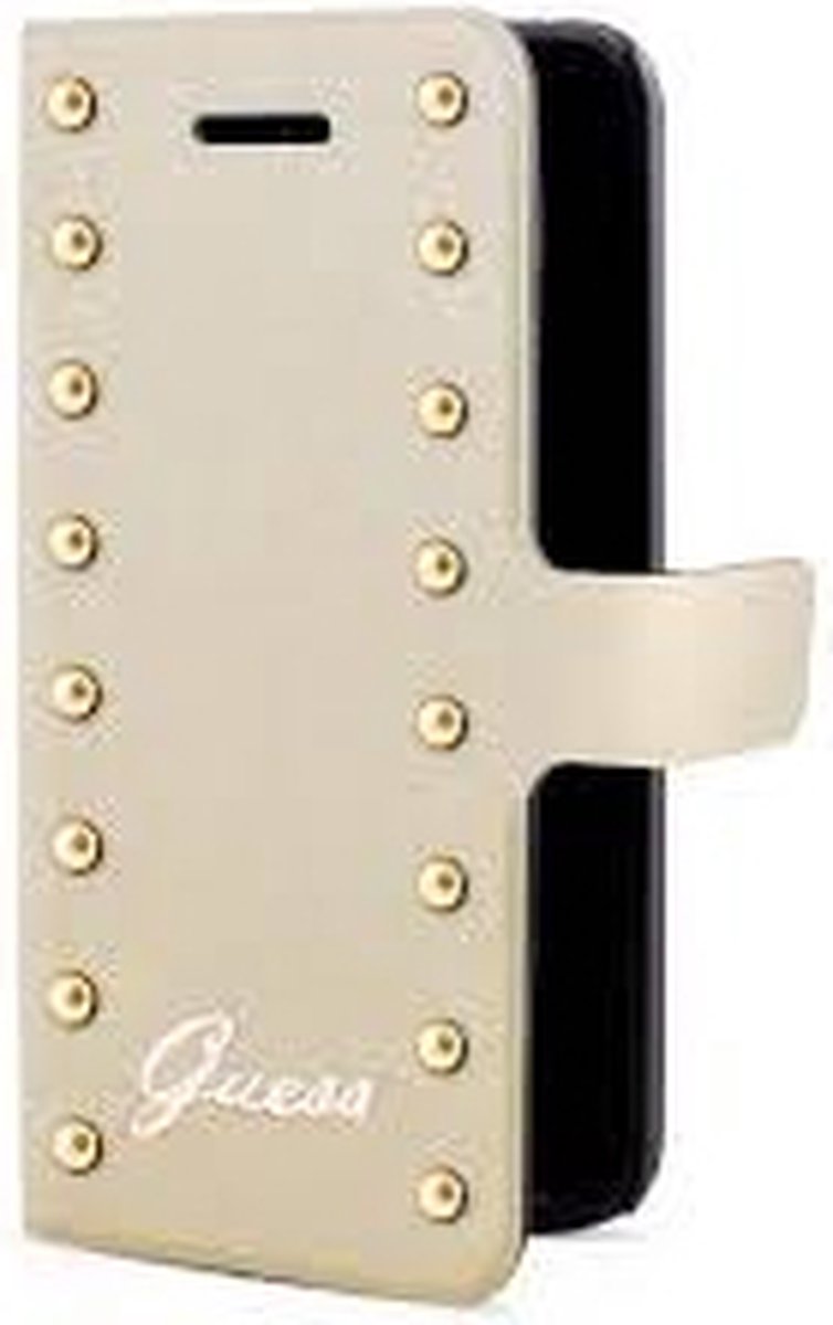 Samsung Galaxy S5 Neo/Galaxy S5 Plus/Galaxy S5 hoesje - Guess - Creme wit - Kunstleer