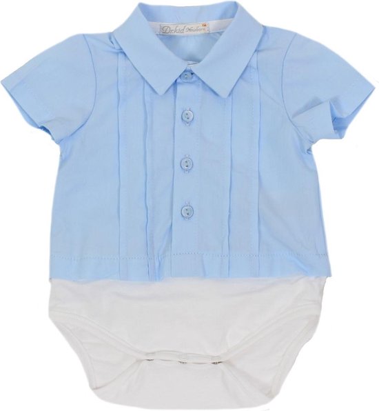 Dr. Kid Baby boys Light Blue Body Shirt maat 74