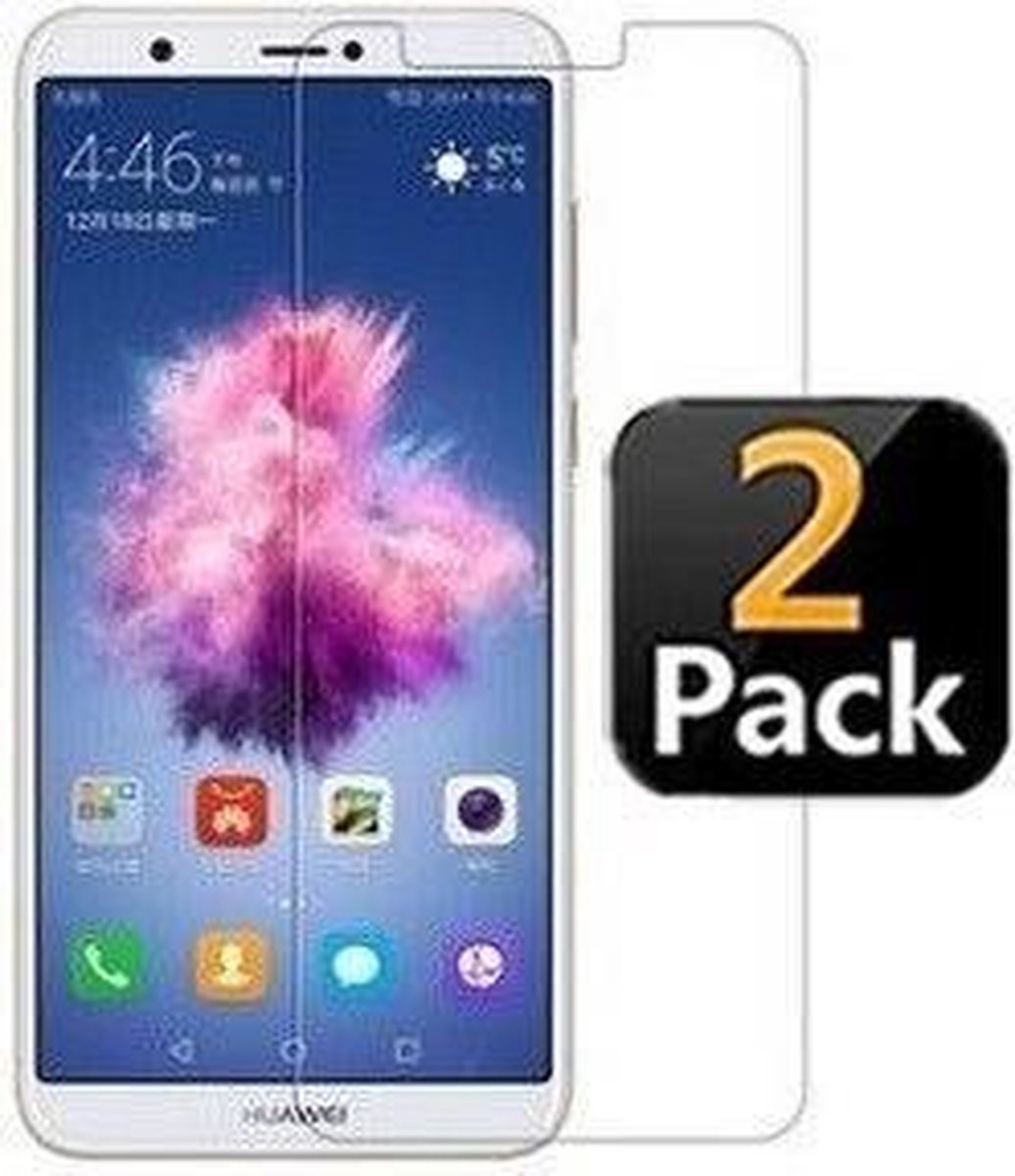 Huawei P Smart 2018 Screen Protector Glass 2 STUKS