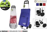 Winkelwagen 4R Frigo 59x40x20cm Comfort
