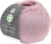 Lana Grossa Cool Wool Big Mélange Gots 50 gram Lila Roze Nr 217