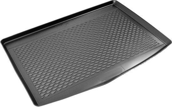 OMAC Rubberen vloermatten, compatibel met Seat Ibiza 2017-2025, automatten, rubber, TPE, zwart, 4-delig