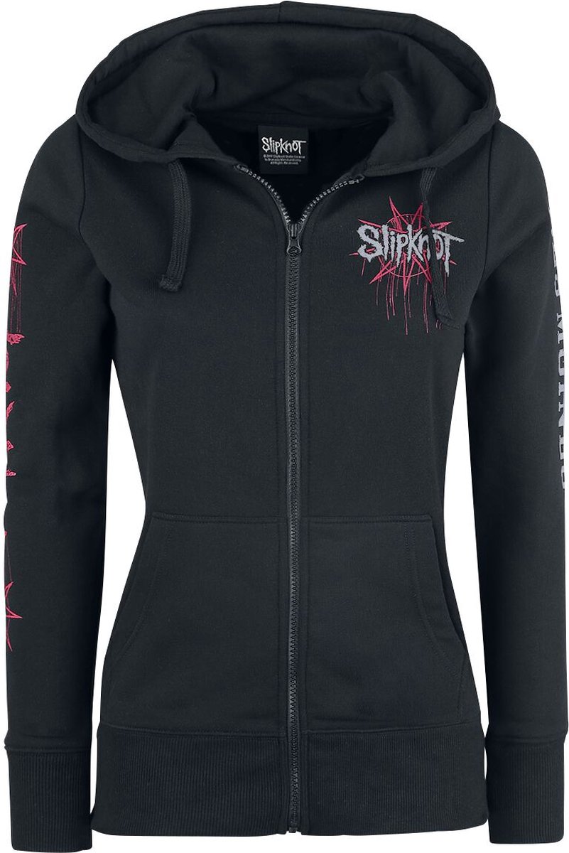 Slipknot Iowa Star Dames Vest met capuchon - zwart - XL