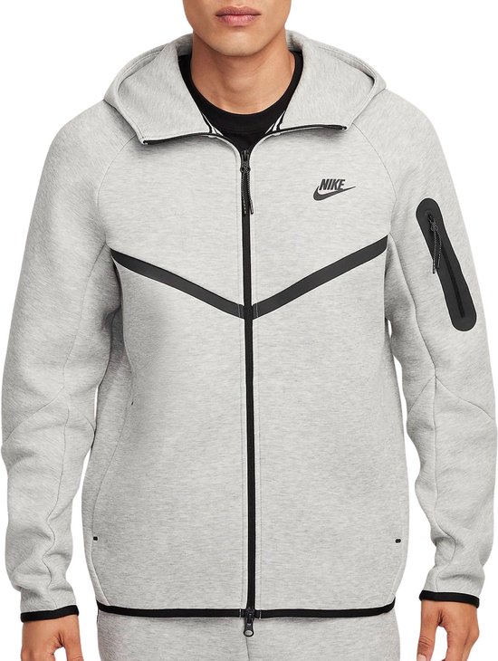 Fleece Anzug Nike Sportswear Tech Tech Fleece Grau Nike Tech