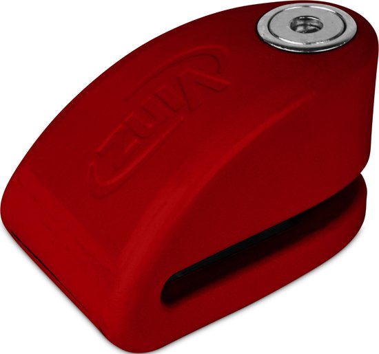 VINZ Pico Schijfremslot ART 4 Gekeurd met Alarm - Inclusief Tasje & Reminderkabel - Automatisch geactiveerd Alarm - Motorslot Remschijfslot ART 4 goedgekeurd voor de Verzekering - Rood van VINZ — afbeelding 5