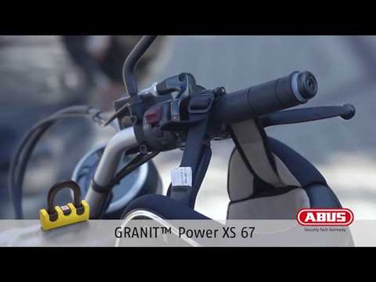 Abus Granit 67 Power XS Antivol de Frein à Disque ART 4 - Rouge