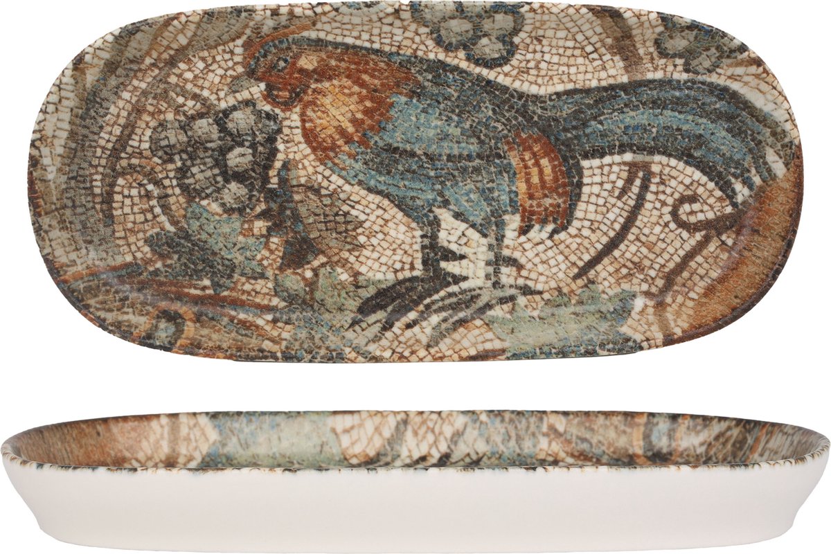 Bonna Serveerschaal - Mesopotamia - Porselein - 21 cm - set van 2