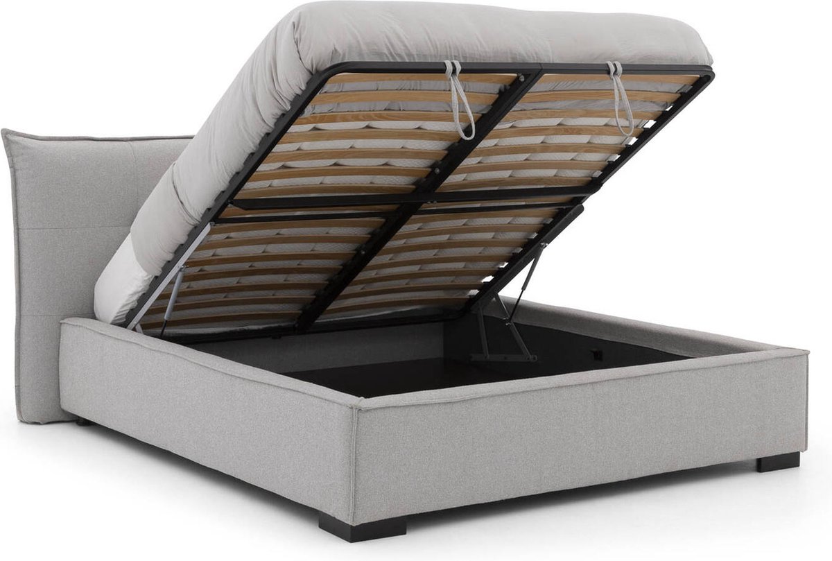 Goossens Bedframe Bolzano Storage Incl. Lattenbodems + Opbergruimte lattenbodem 230 x 200 cm