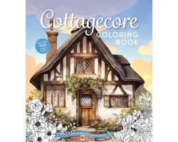 Chartwell Coloring Books- Cottagecore Coloring Book